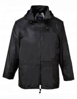 S440 - Classic Rain Jacket - Black Clothing